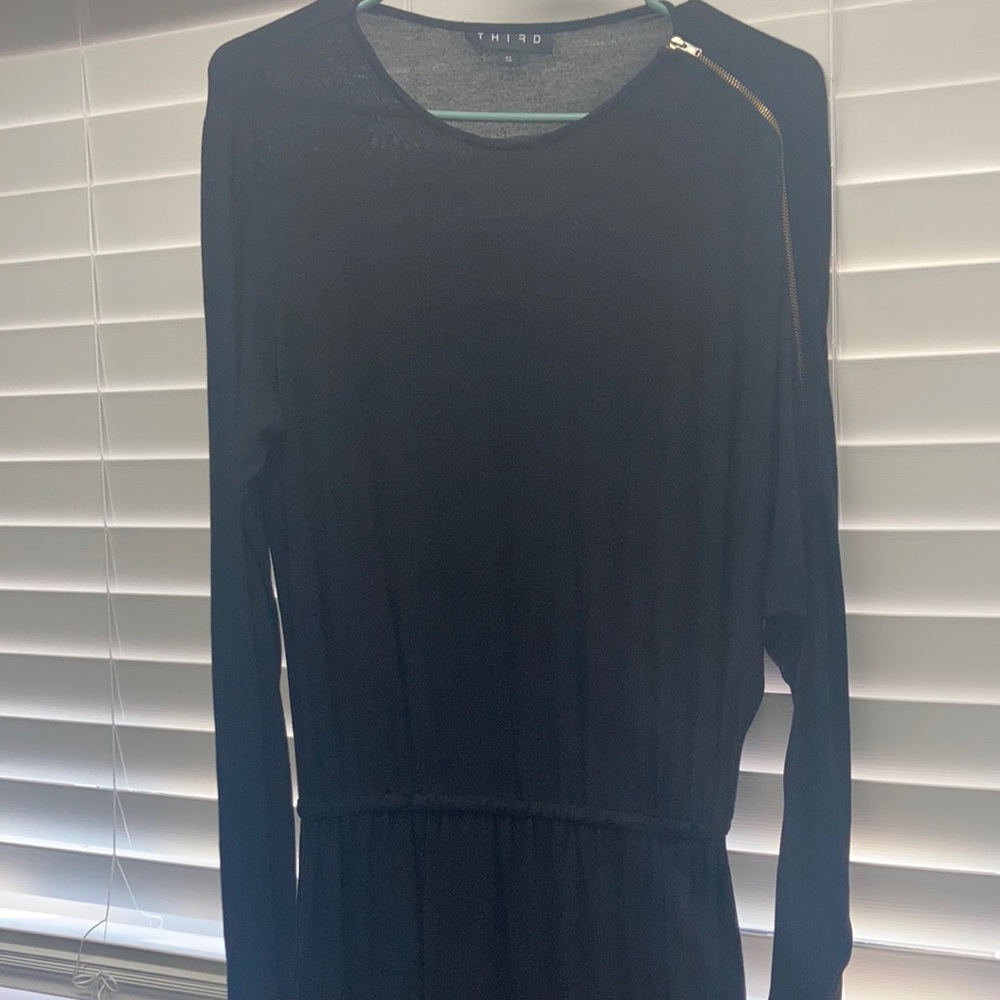 Black maxi dress